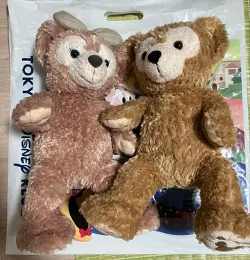 새상품 미사용품 더피 셰리메이 봉제 인형 세트