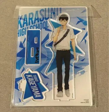 하이큐!! 돌아가는 길 아크릴 스탠드 플레이트 카게야마 토비오