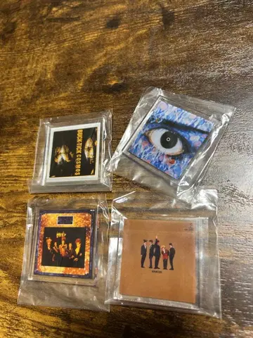 [ 미개봉 ] BUCK-TICK CD 자켓 아크릴 배지 4개