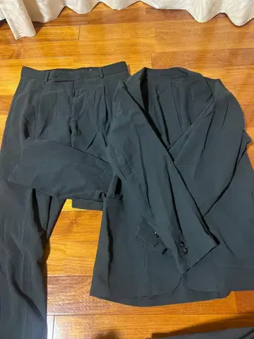 UNITED ARROWS 캐주얼 수트 L 사이즈 블랙