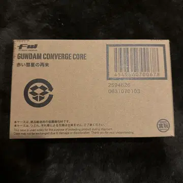 FW GUNDAM CONVERGE 건담 컨버전스 코어 붉은 혜성의 재래