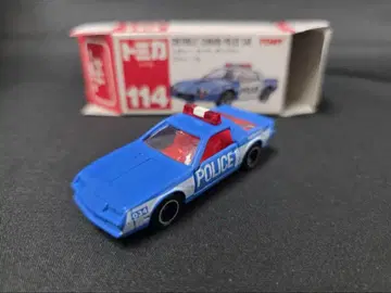 토미카 빨간색 상자 114 시보레 카마로 폴리스카 (일본제)