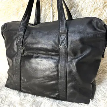 [ maruem ] 말 천연 가죽 가죽 비즈니스 토트백 빈티지