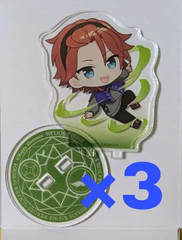 에리오스 라이징 히어로즈 아니카페 가스 아크릴 스탠드 3개 세트