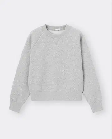 GU 그레이 트레이닝복 맨투맨 셋업