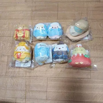 스미코구라시 테노리 봉제 인형 미노루츠보 8체 세트