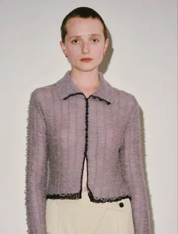 TODAYFUL Mesh Jacquard Knitshirts