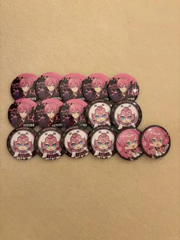 케차 AMPTAKxCOLORS 캔뱃지