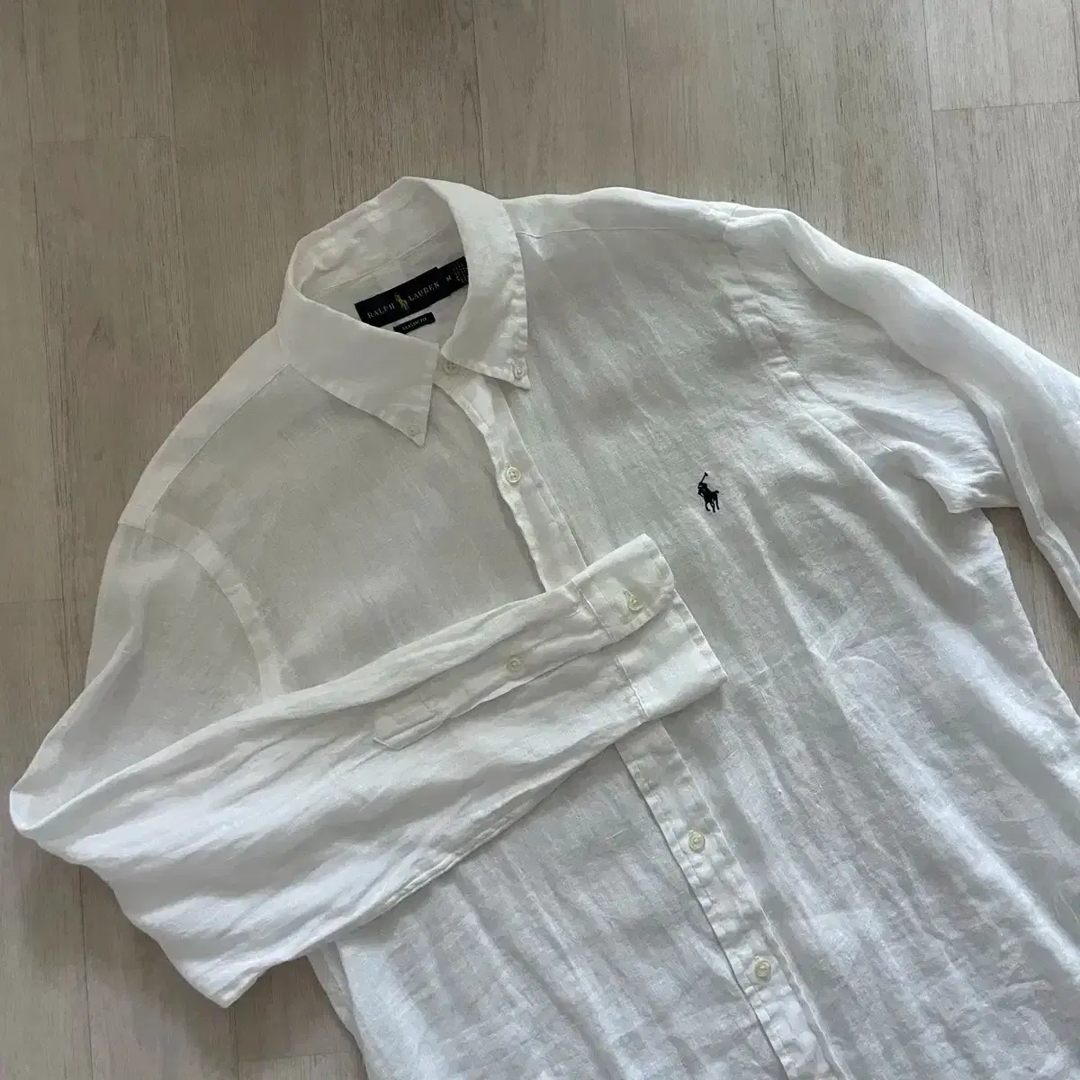 Polo Ralph Lauren Linen Shirt White M
