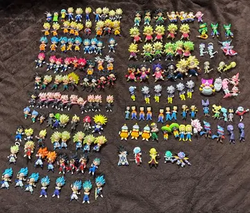 드래곤볼 udm 피규어 세트 약 160체