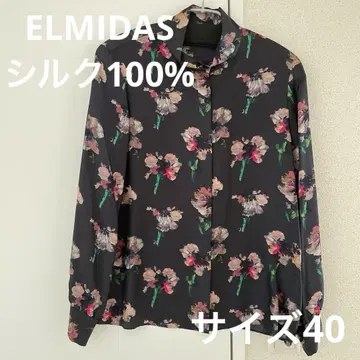 ELMIDAS 엘미다 실크 100% 블라우스