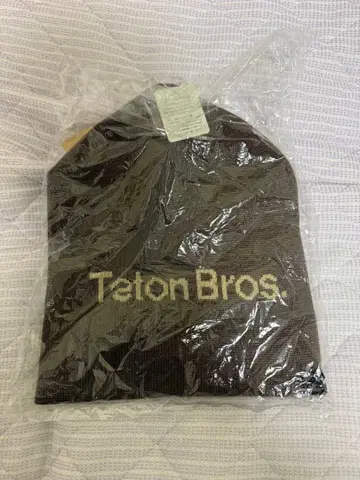 Teton Bros 브라운 니트 모자 비니