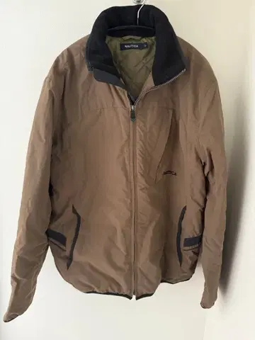 노티카 나일론 코트 브라운 L