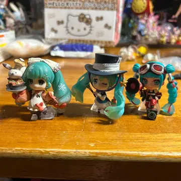 하츠네 미쿠 미니 피규어 3개 세트