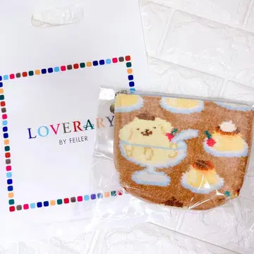 완판템 [ 새상품 미개봉 ] 페이 FEILER 폼폼푸딩 보트형 파우치