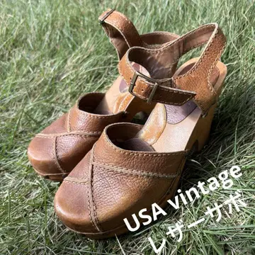 USA 빈티지 가죽 사보