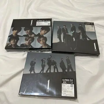 SixTONES 1ST 3 형태 세트