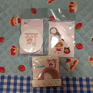 리락쿠마 교토 가와라마치전 한정판 굿즈 3종 세트