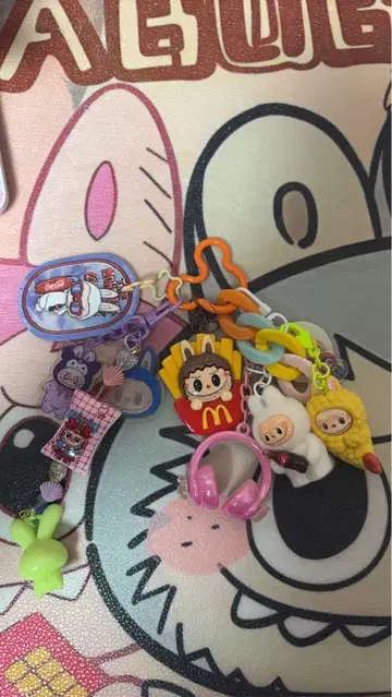 맥도날드 캐릭터 키링