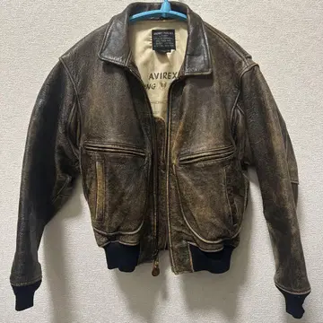 AVIREX G-2 플라이트 자켓 S 사이즈
