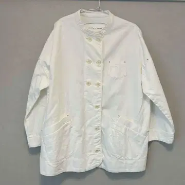 셰프 셔츠 화이트 자켓 뷔르데사봉 bulledesavon
