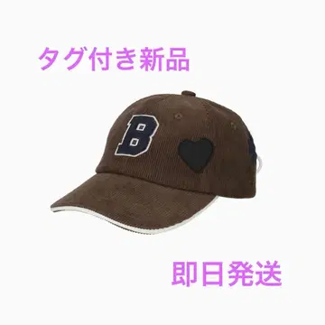택 포함 새상품 bibiy B. CLUB CAP 캡 브라운