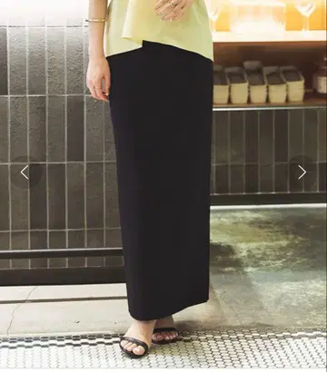 plage Mason tight 스커트 블랙 34