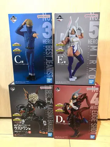 나의 히어로 아카데미아 제일복권 The Top5 피규어