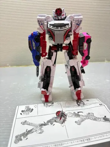 미니프라 폭상합체 시리즈01 분붐저 로봇 세트 완성품