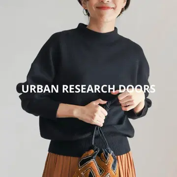 [ URBAN RESEARCH DOORS ] 보틀넥 KNIT 풀오버