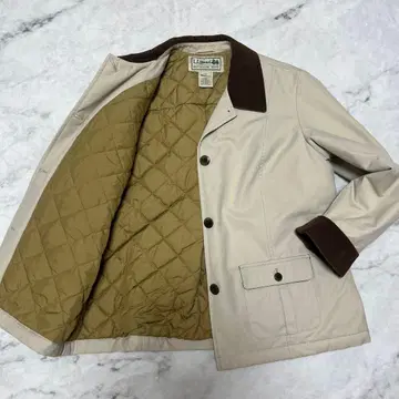 L.L.Bean 코듀로이 옷깃 헌팅 자켓 안감 퀼팅 L