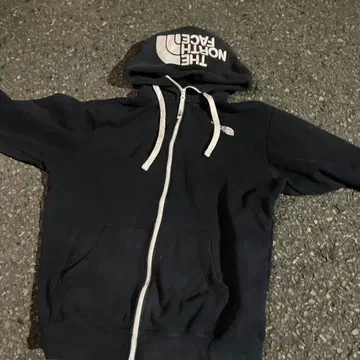 THE NORTH FACE 블랙 후드티 풀 집업