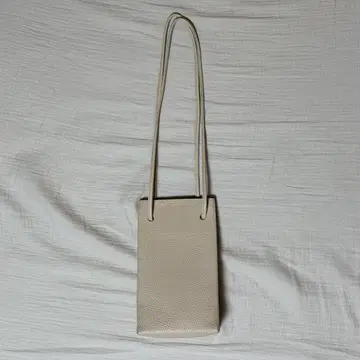 [ 새상품급 ] Aeta 아에타 베이지 가죽 숄더백