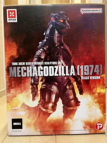 북미 한정판 엑스플러스 도호 30cm 메카고질라 1974 블랙 버전
