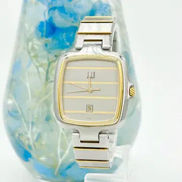 dunhill 던힐 데이트 빈티지 16 13065 쿼츠 손목시계