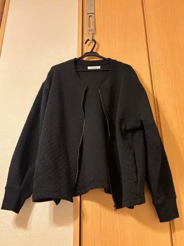 SONNY LABEL 퀼팅 자켓 블랙