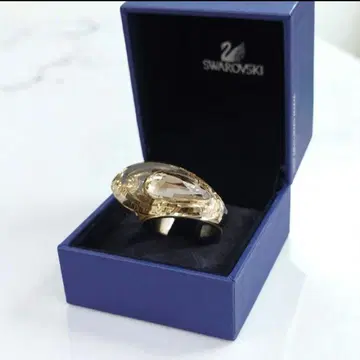 스와로브스키 Swarovski 루센트 반지 골드 58 17호