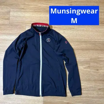 새상품급 Munsingwear 블루종 자켓