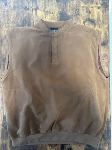 ZERO의 헨리넥 베스트 구제 의류 골프