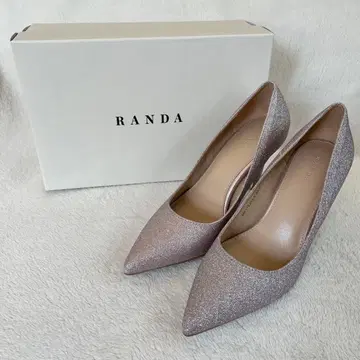 RANDA 핑힐 펌프스 결혼식 브라이덜 슈즈