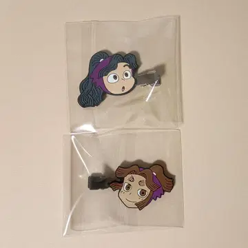 닌타마 란타로 앞머리 클립 히라타키 야샤마루 아야베 키하치로 2세트