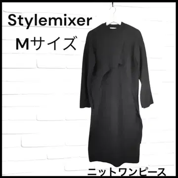 [새상품급] Stylemixer 디자인 M 사이즈 블랙 비대칭 롱