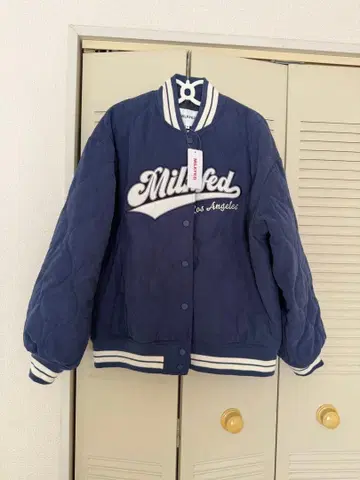 새상품, 미사용 MILKFED 바시티 자켓