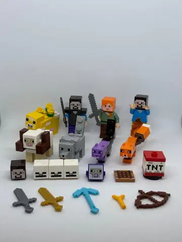 레고 마인크래프트 피규어 세트