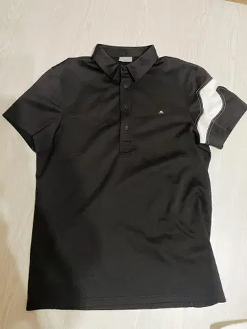 J.LINDEBERG 블랙 피케 셔츠 M 사이즈