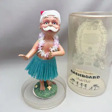 하와이 Hawaii 산타 플라 댄스 인형 플라돌 대시보드 레트로