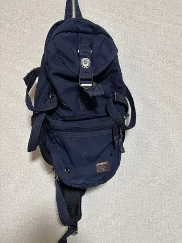 AVIREX 네이비 숄더백