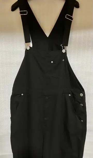 RAG OUT 오버롤 블랙