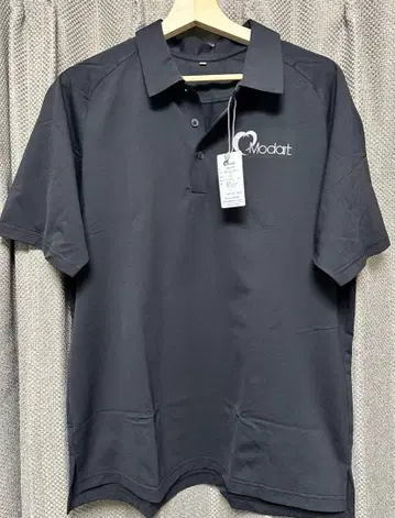 Modart 모다트 블랙 피케 셔츠