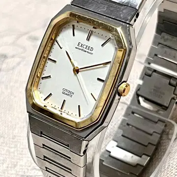 새 배터리 CITIZEN EXCEED 남성용 손목시계 작동품